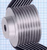 Micro V, Ribbed belts pulleys, PJ,PL